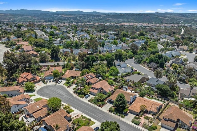 2663 Sutter St, Carlsbad, CA 92010 - aerial view of residential area with a mountain backdrop