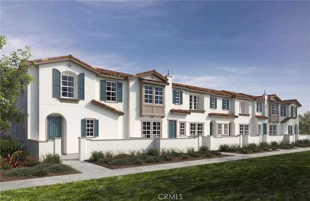 4287 E Carmel Privado St, Ontario, CA 91761 - mediterranean / spanish house with a tiled roof and stucco siding