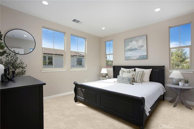 402 Maravilla Ln, Brea, CA 92823 - bedroom with light colored carpet and recessed lighting