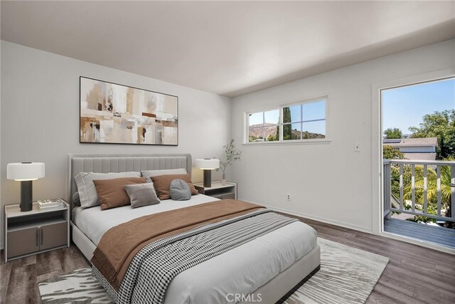 29418 Greengrass Ct, Agoura Hills, CA 91301 - bedroom featuring wood finished floors and baseboards