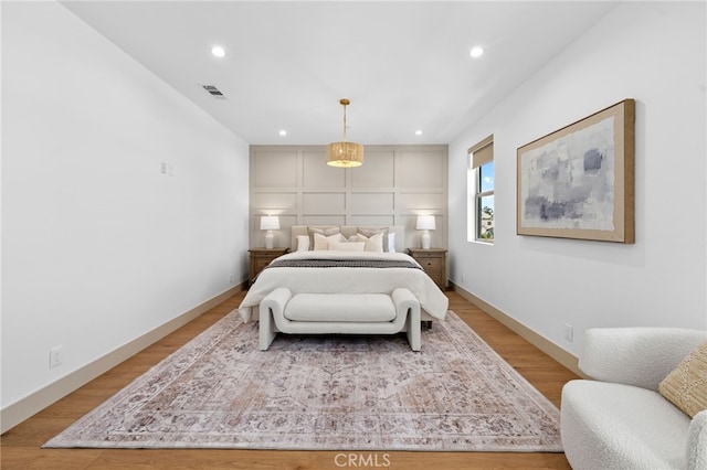 16229 Orizaba Ave, Paramount, CA 90723 - bedroom with recessed lighting and light wood-style flooring