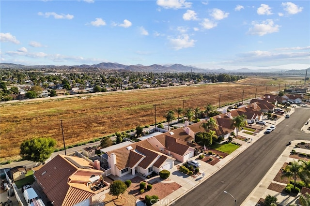 26293 Potomac Dr, Menifee, CA 92586 - aerial perspective of suburban area with mountains