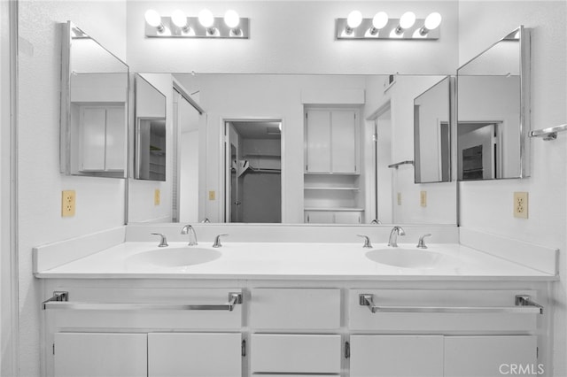 26293 Potomac Dr, Menifee, CA 92586 - bathroom with double vanity