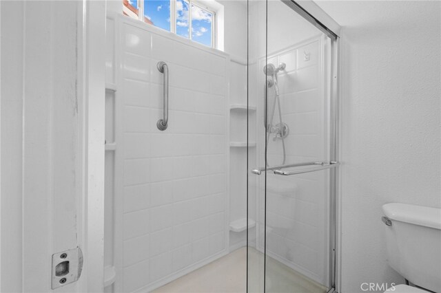26293 Potomac Dr, Menifee, CA 92586 - full bath with a shower stall and toilet