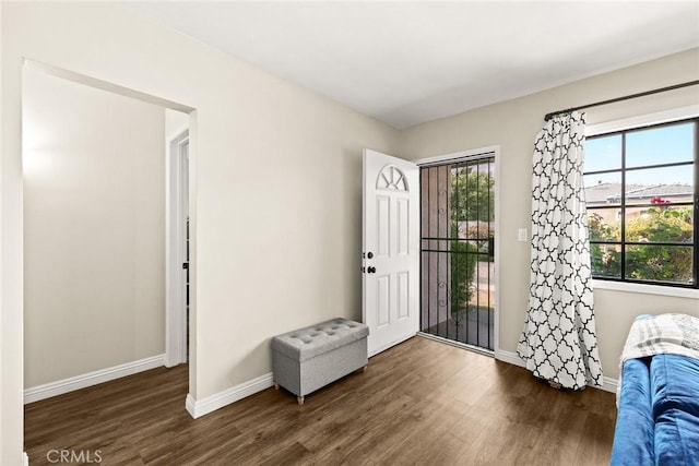 4134 Rio Hondo Ave, Rosemead, CA 91770 - bedroom with wood finished floors and access to outside