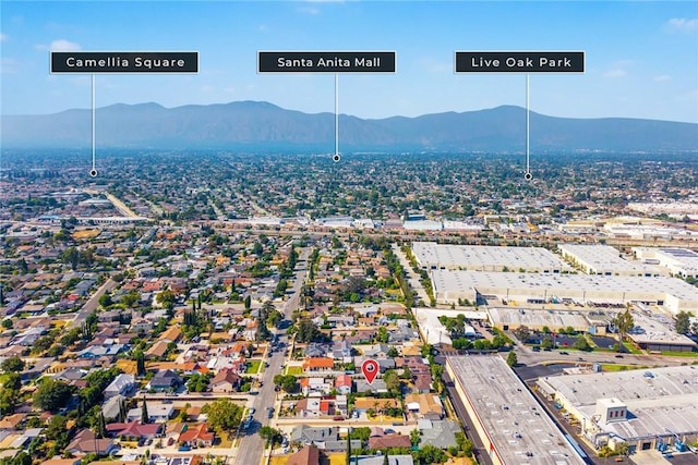 4134 Rio Hondo Ave, Rosemead, CA 91770 - drone / aerial view of a mountainous background