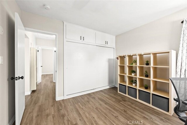 4134 Rio Hondo Ave, Rosemead, CA 91770 - unfurnished bedroom with wood finished floors and a closet