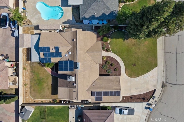 7009 Etter St, Bakersfield, CA 93308 - bird's eye view of a pool