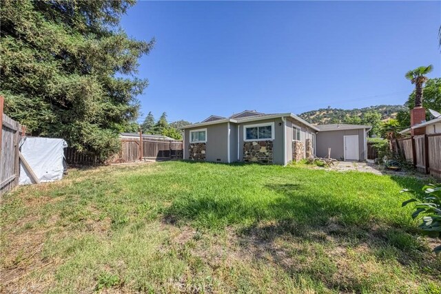 13169 Third St, Clearlake Oaks, CA 95423 - view of fenced backyard