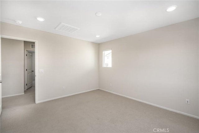 31844 Gimbal Way, Winchester, CA 92596 - empty room with light colored carpet, a smoke detector, and recessed lighting