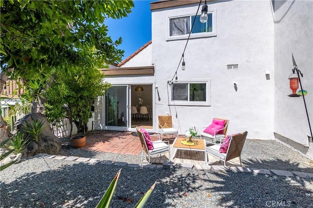 881 Calle Pluma, San Clemente, CA 92673 - back of house featuring stucco siding and a patio area