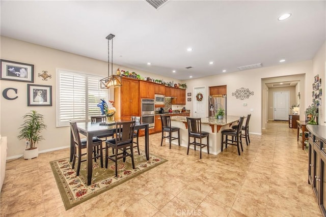 1506 Pierce Ml, Beaumont, CA 92223 - dining room with recessed lighting and baseboards