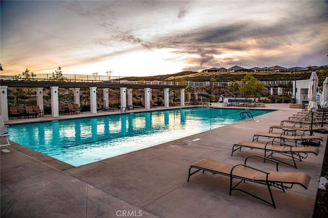 1506 Pierce Ml, Beaumont, CA 92223 - community pool featuring a patio