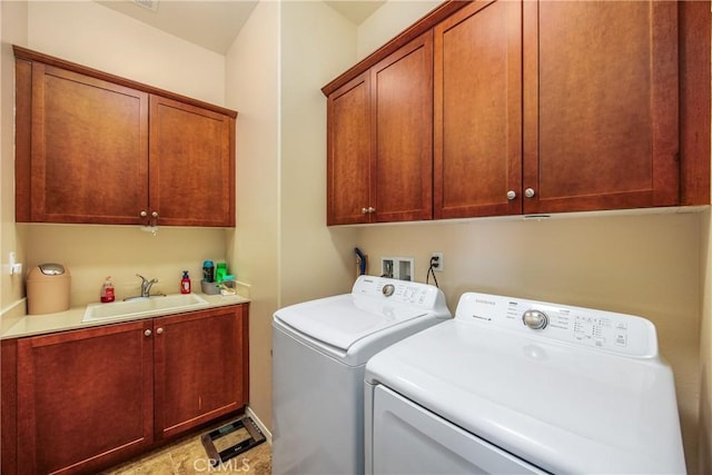 1506 Pierce Ml, Beaumont, CA 92223 - washroom featuring cabinet space and washer and dryer