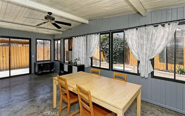12164 Galaxy St, Victorville, CA 92392 - sunroom featuring concrete floors