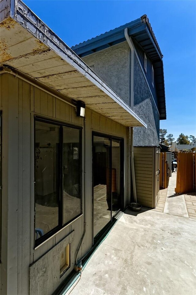 12164 Galaxy St, Victorville, CA 92392 - rear view of property with a patio area