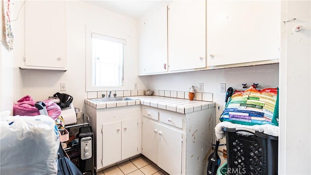 480 W D St, Colton, CA 92324 - washroom featuring a sink and light tile patterned floors