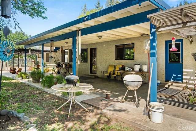 625 La Bonita Ct, Chico, CA 95973 - view of patio / terrace with a pergola