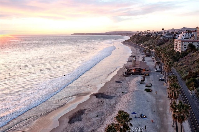 609 Calle Reata, San Clemente, CA 92673 - water view featuring local beach