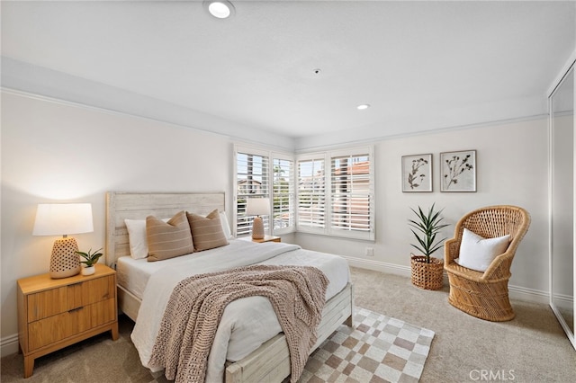 609 Calle Reata, San Clemente, CA 92673 - bedroom with carpet flooring and recessed lighting
