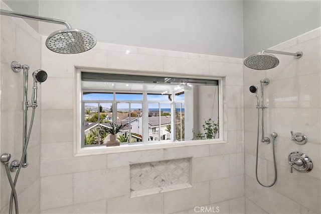 609 Calle Reata, San Clemente, CA 92673 - bathroom featuring a tile shower