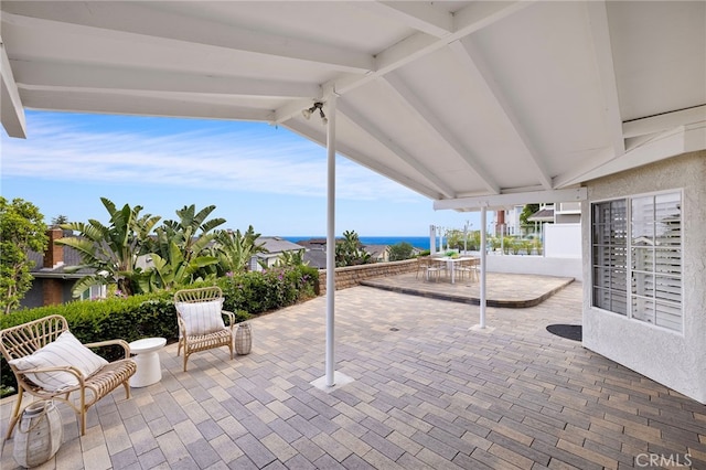 609 Calle Reata, San Clemente, CA 92673 - view of patio / terrace with a water view