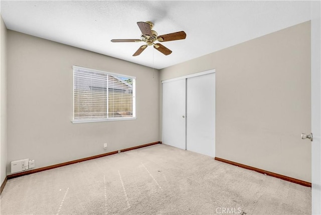 20530 Divonne Dr, Walnut, CA 91789 - unfurnished bedroom with carpet flooring, a closet, and ceiling fan