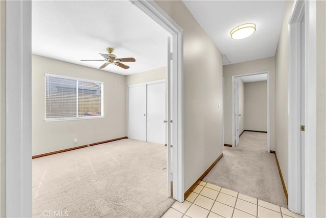 20530 Divonne Dr, Walnut, CA 91789 - hallway featuring light carpet and baseboards
