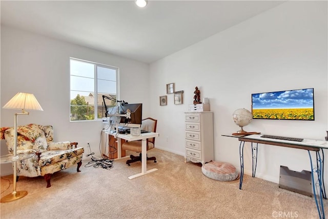 32469 Peters St, Menifee, CA 92584 - carpeted home office featuring baseboards