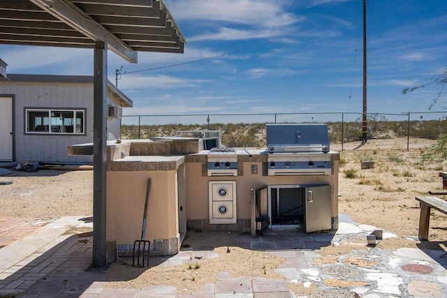 5655 Last Mile Rd, Johnson Valley, CA 92285 - view of patio with grilling area