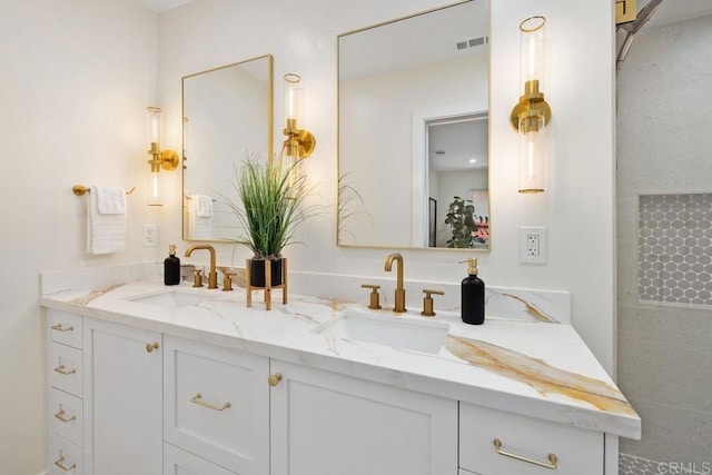 5461 Waring Rd, San Diego, CA 92120 - bathroom featuring double vanity