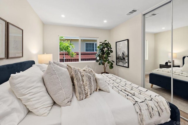5461 Waring Rd, San Diego, CA 92120 - bedroom with recessed lighting