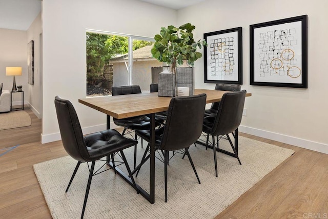 5461 Waring Rd, San Diego, CA 92120 - dining area with wood finished floors