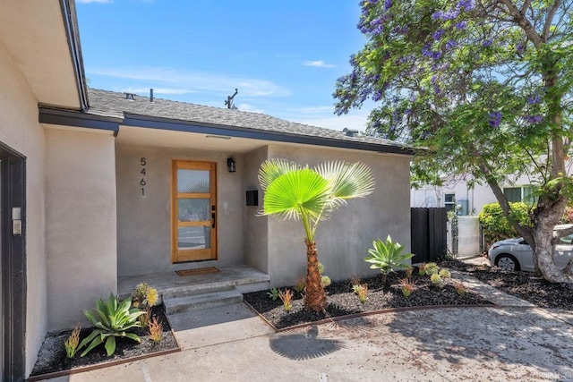 5461 Waring Rd, San Diego, CA 92120 - entrance to property with stucco siding