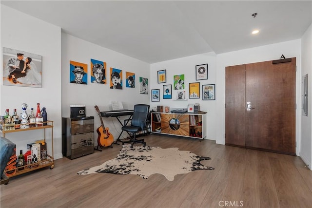 3785 Wilshire Blvd Unit 1605, Los Angeles, CA 90010 - office space with wood finished floors