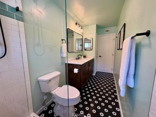 1620 Alrita St, San Luis Obispo, CA 93401 - bathroom featuring tiled shower and vanity