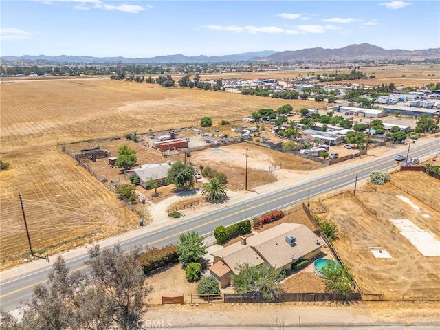 27636 Ethanac Rd, Menifee, CA 92585 - overview of rural landscape with a mountainous background