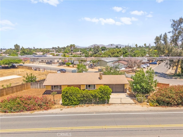 27636 Ethanac Rd, Menifee, CA 92585 - view from above of property with a mountain backdrop