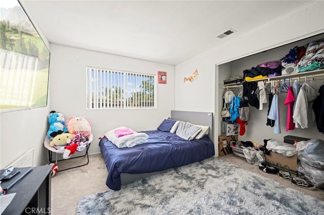 27636 Ethanac Rd, Menifee, CA 92585 - carpeted bedroom with a closet