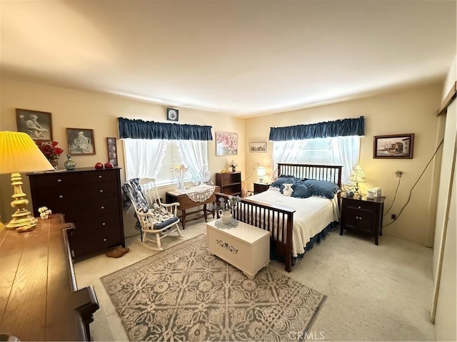 59663 Sunway Dr, Yucca Valley, CA 92284 - bedroom with light colored carpet
