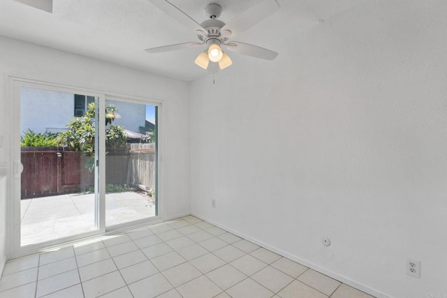 3418 Seabreeze Walk, Oceanside, CA 92056 - unfurnished room featuring ceiling fan and light tile patterned floors