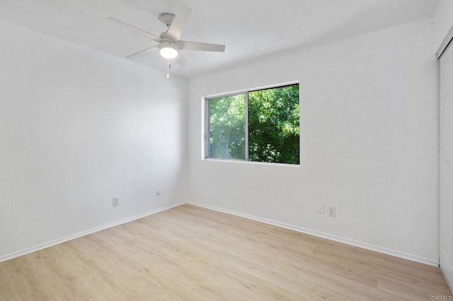 3418 Seabreeze Walk, Oceanside, CA 92056 - unfurnished room featuring light wood-style flooring and ceiling fan