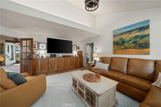 8300 San Diego Rd, Atascadero, CA 93422 - living room with light wood-type flooring