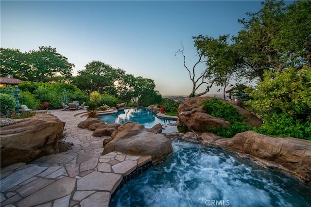 8300 San Diego Rd, Atascadero, CA 93422 - swimming pool featuring an in-ground hot tub and a patio