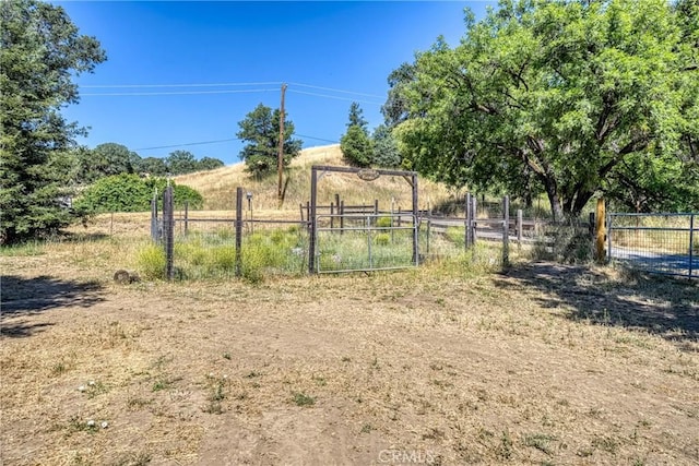 8201 W W Side Potter Valley Rd, Potter Valley, CA 95469 - view of yard with a rural view