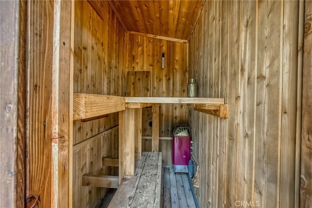 8201 W W Side Potter Valley Rd, Potter Valley, CA 95469 - storage area featuring a relaxing sauna