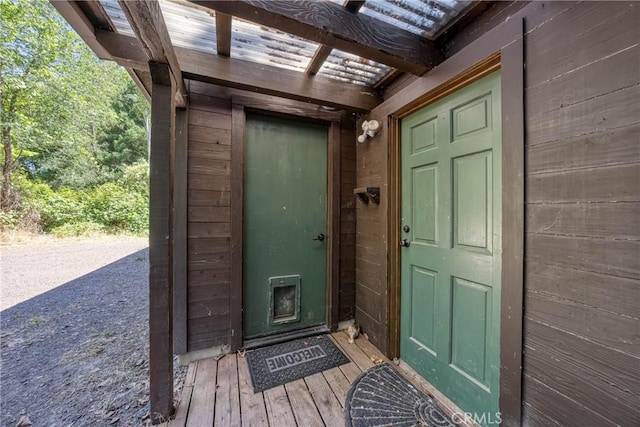 8201 W W Side Potter Valley Rd, Potter Valley, CA 95469 - doorway to property