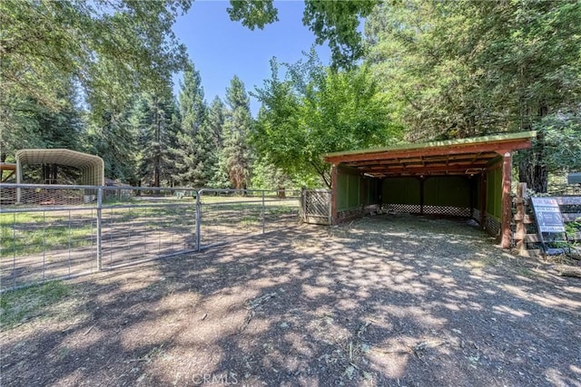 8201 W W Side Potter Valley Rd, Potter Valley, CA 95469 - view of stable