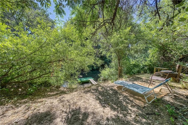 8201 W W Side Potter Valley Rd, Potter Valley, CA 95469 - view of yard featuring a wooded view