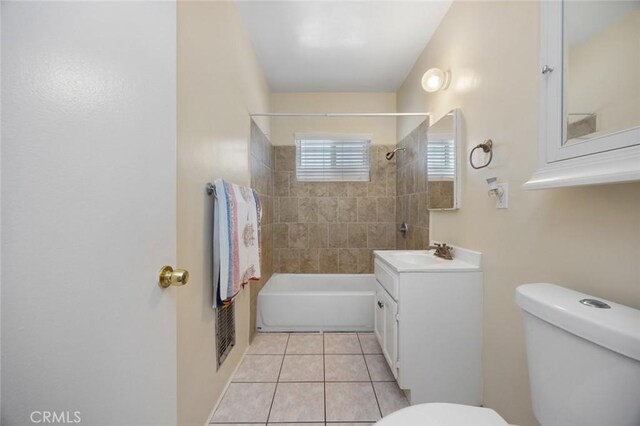 1258 N Ditman Ave, Los Angeles, CA 90063 - bathroom featuring  shower combination, tile patterned flooring, and vanity